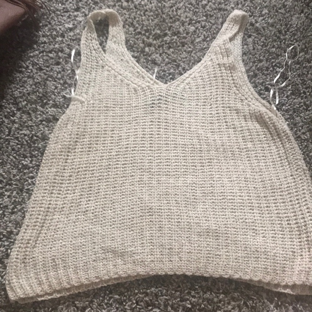 Net tank top.